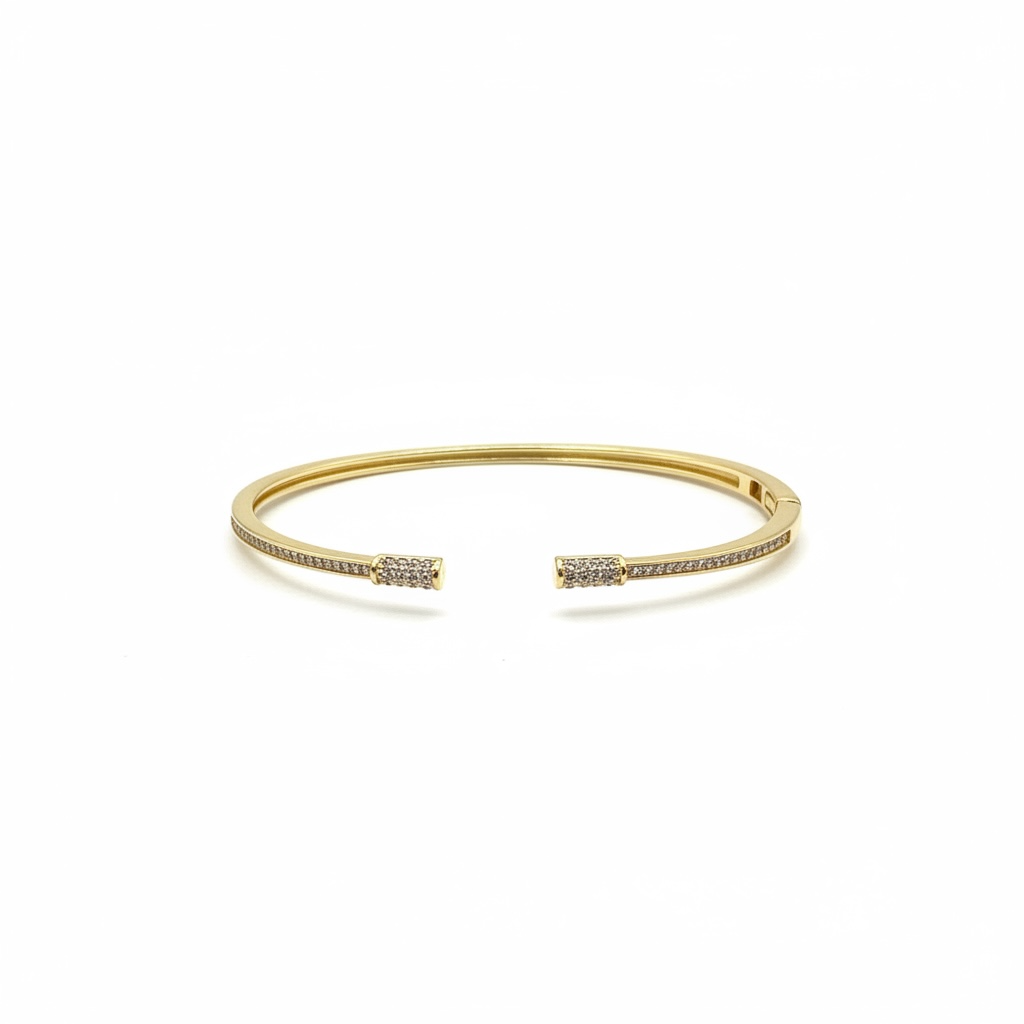 Eternal Edge Gold Cuff