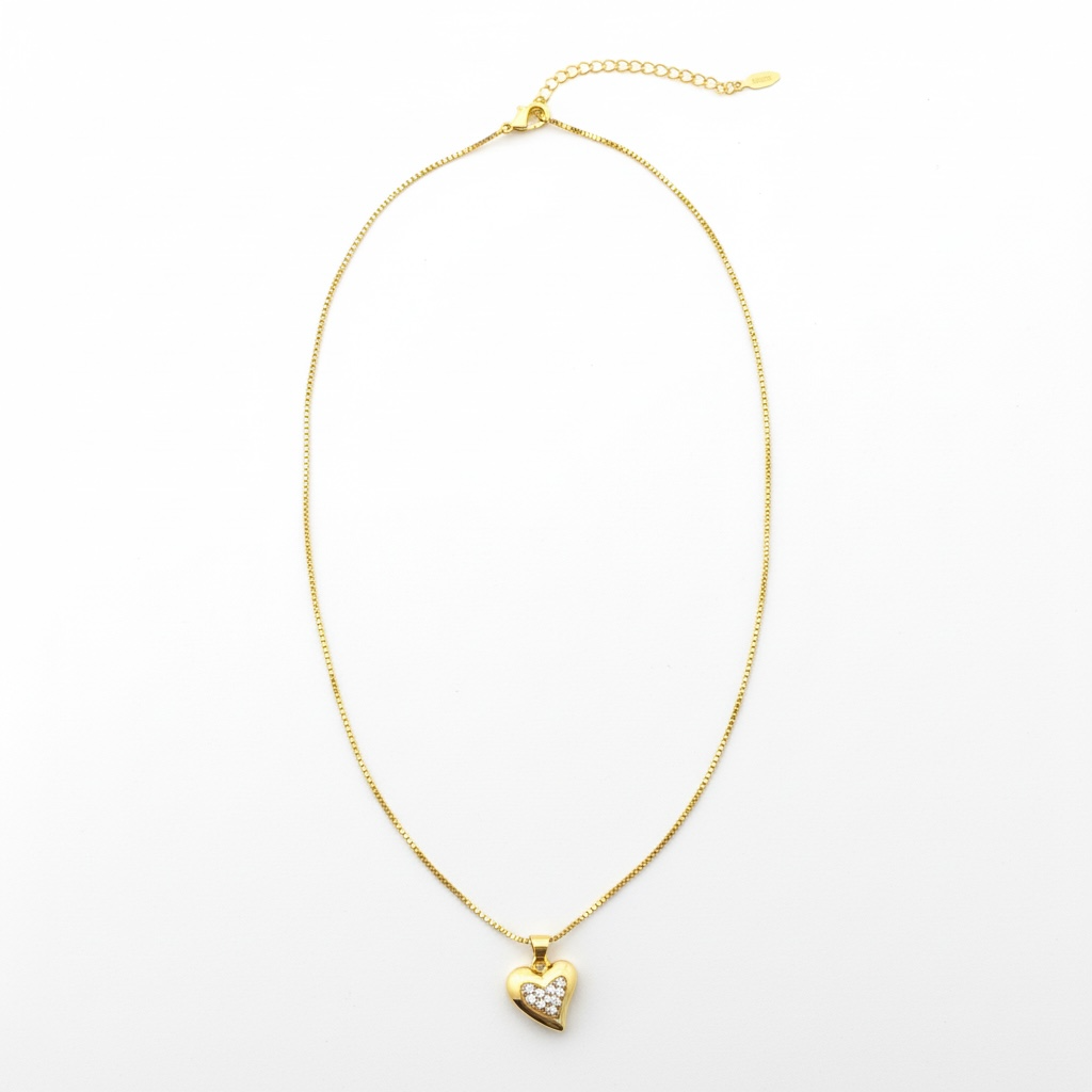 Golden Love Spark Necklace